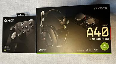 Controller xbox elite 2+astro a40 mixamp cuffie