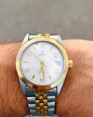 Orologio Zenith Automatico in acciaio e oro giallo