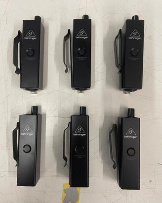 6x Behringer POWERPLAY P2 Amplificatori cuffie