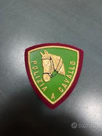Militare patch polizia a cavallo