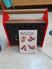 Set di costruzioni in legno è il mod. IKEA BYGGA