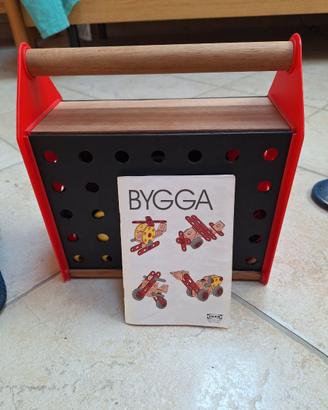 Set di costruzioni in legno è il mod. IKEA BYGGA