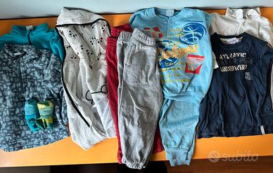 Lotto abbigliamento bambino 3 / 4 anni inverno