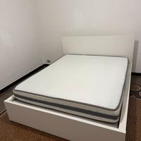 LETTO MATRIMONIALE BIANCO