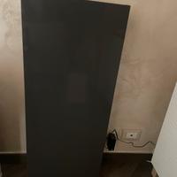 Mobiletto bagno grigio antracite lucido