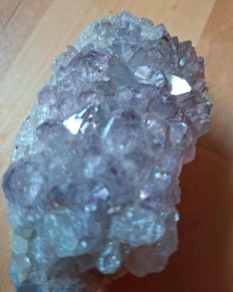 Drusa di ametista peso  325 grammi  11 x5 cm circa