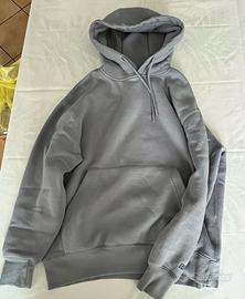 Felpa pile grigio pull&bear come nuova taglia S