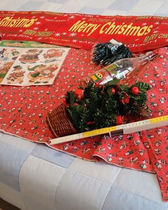 Articoli natalizi vari nuovi/usati