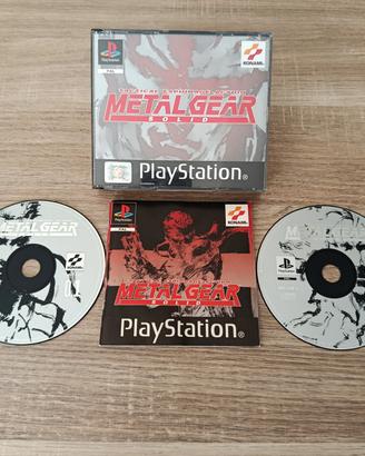 🇮🇹 METAL GEAR SOLID - PAL ITA - PS1 - TESTATO
