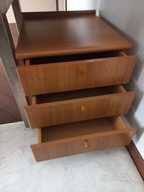 Cassettiera con rotelle