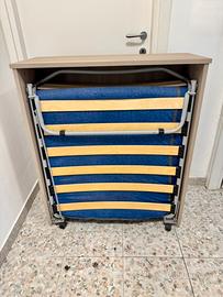 Letto singolo pieghevole come NUOVO