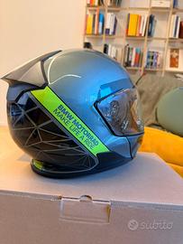 Casco modulare BMW Evo Carbon canopy verde