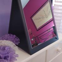 Specchio doppio da tavolo o d'appoggio