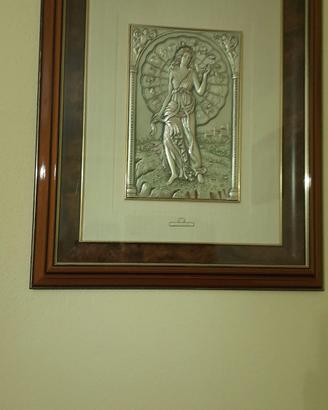 Quadro DEA DELLA FORTUNA in argento
