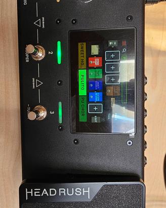 pedaliera multieffetto headrush MX5