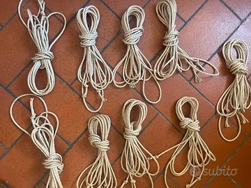 Shibari practice doll