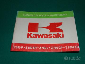 Libretto uso e manutenzione kawasaki z650-750