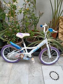 Bicicletta bambina Frozen taglia 16