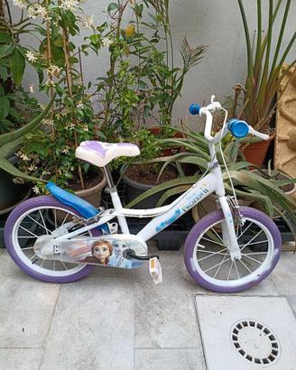 Bicicletta bambina Frozen taglia 16