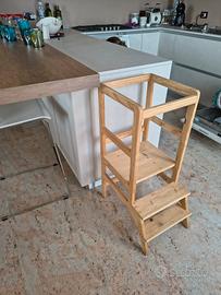 torre Montessori sgabello per bambini