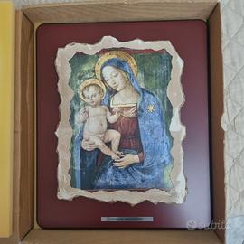Quadro Madonna con bambino 