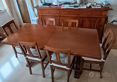 Tavolo Allungabile Legno Massello