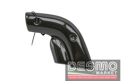 Paracalore scarico carbonio Ducati 916 SPS 996 SPS