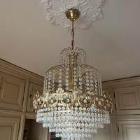 Lampadario gocce cristallo