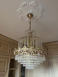 Lampadario gocce cristallo