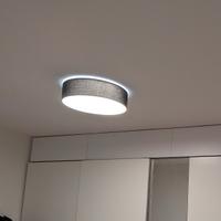 Lampadario plafoniera nera