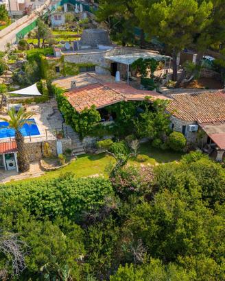 Villa vista mare in Salento con piscina