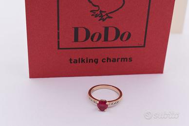 DODO ANELLO 100% amore oro rosa 9 kt diamanti