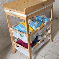 Fasciatoio + Vasca 2 in 1 per bambini