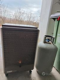 Stufa a gas De Longhi AP 27 con bombola piena 