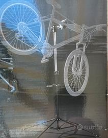 Cavalletto manutenzione bici Crivit