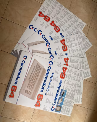 Cartoni commodore 64 c16 VIC20 c64c plus4