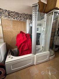 Vasca e doccia idromassaggio