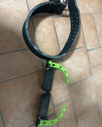 Attrezzatura da palestra : cintura e maniglie