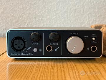 Scheda audio Focusrite iTrack Solo PC/MAC/iOS