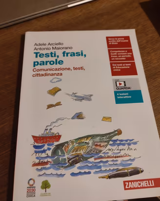 Libro testi, frasi, parole