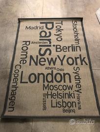 Tappeto medio a pelo raso