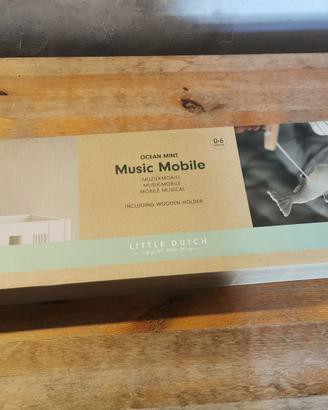giostrina musicale in legno "Ocean Mint"