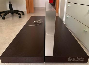 Mensola con luce boiserie