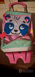 zaino seven sj scuola con trolley