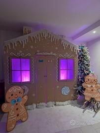 Struttura scenografica artigianale