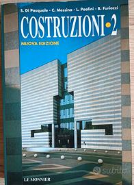 Libro COSTRUZIONI 2 - edizioni Le Monnier