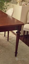 Tavolo mogano allungabile