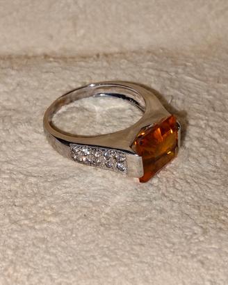 Anello citrino