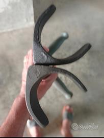 Bastoni canadesi in lega leggera.