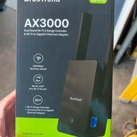 BrosTrend WiFi 6 AX3000 Ripetitore extender WiFi